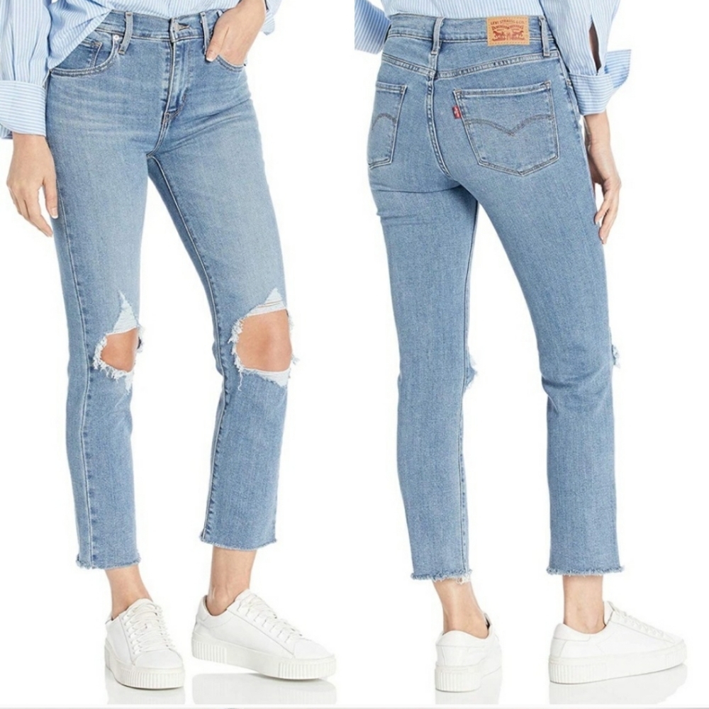 Levi's 724 High Rise Skinny Jeans